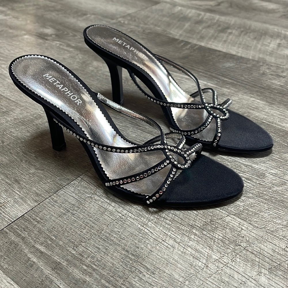 Metaphor Rhinestone Gotcha Heels - Picture 4 of 13